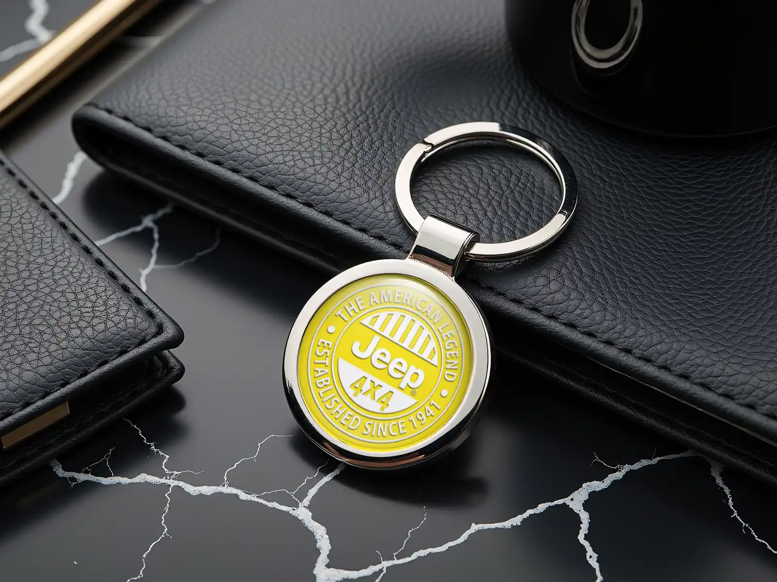 Jeep Portachiavi Fob Lega Universale Struttura Robusta